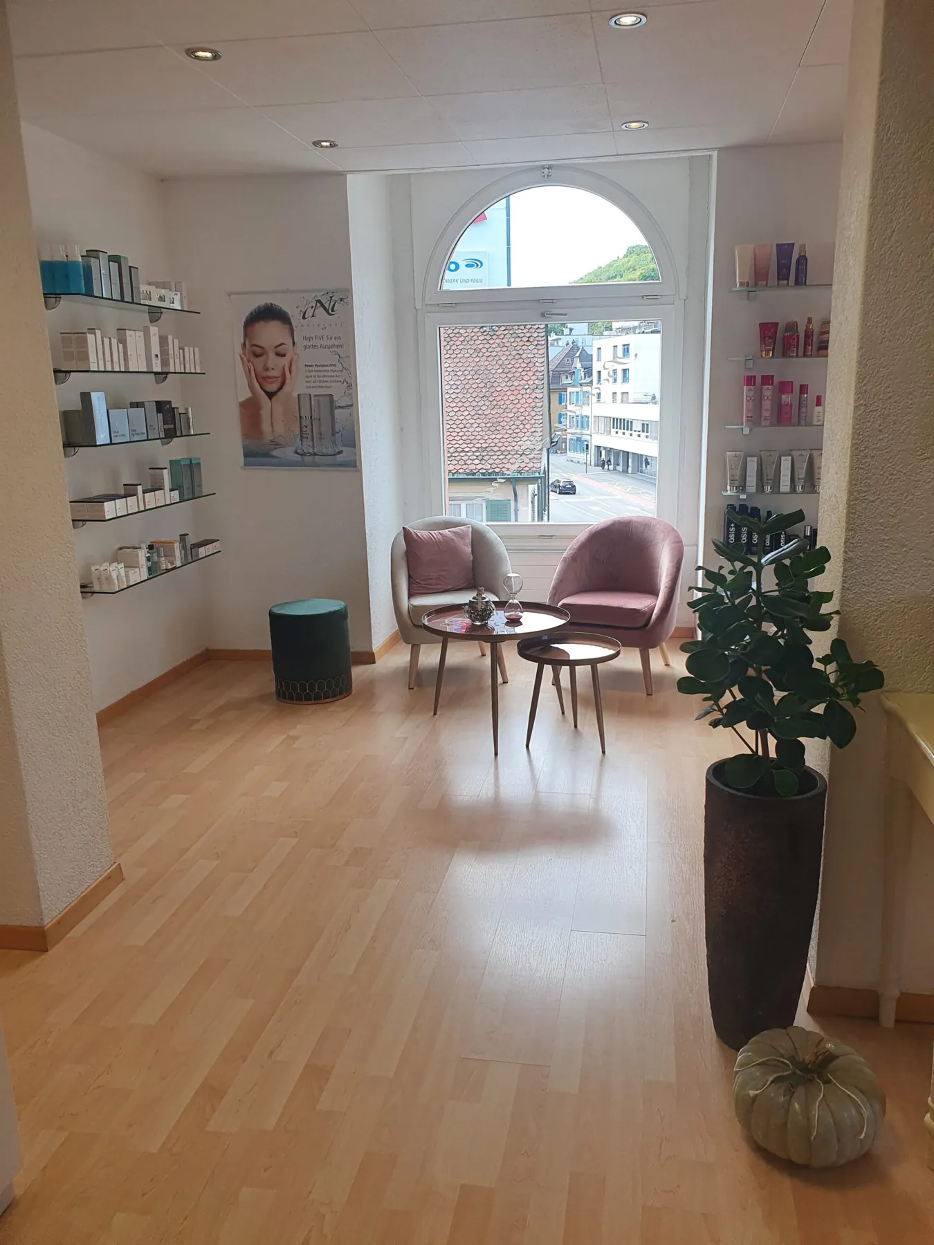 Eingang der neuen Lounge